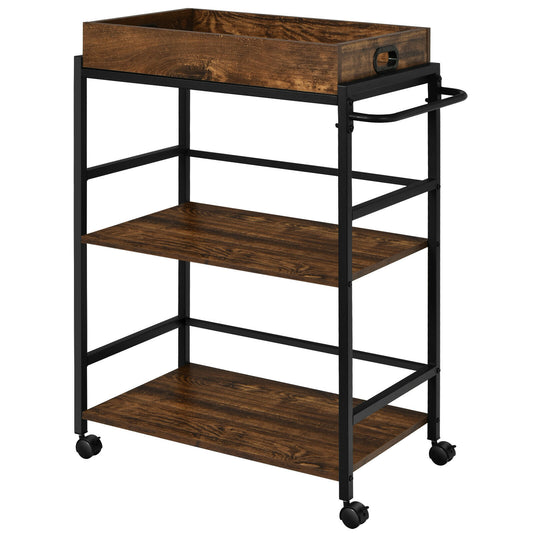 3-Tier Versatile Serving Cart