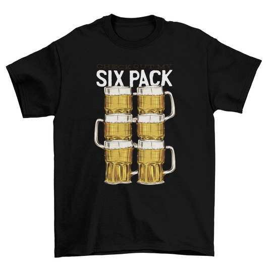 Beer Six Pack T-shirt