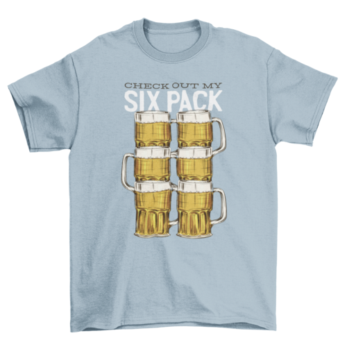 Beer Six Pack T-shirt