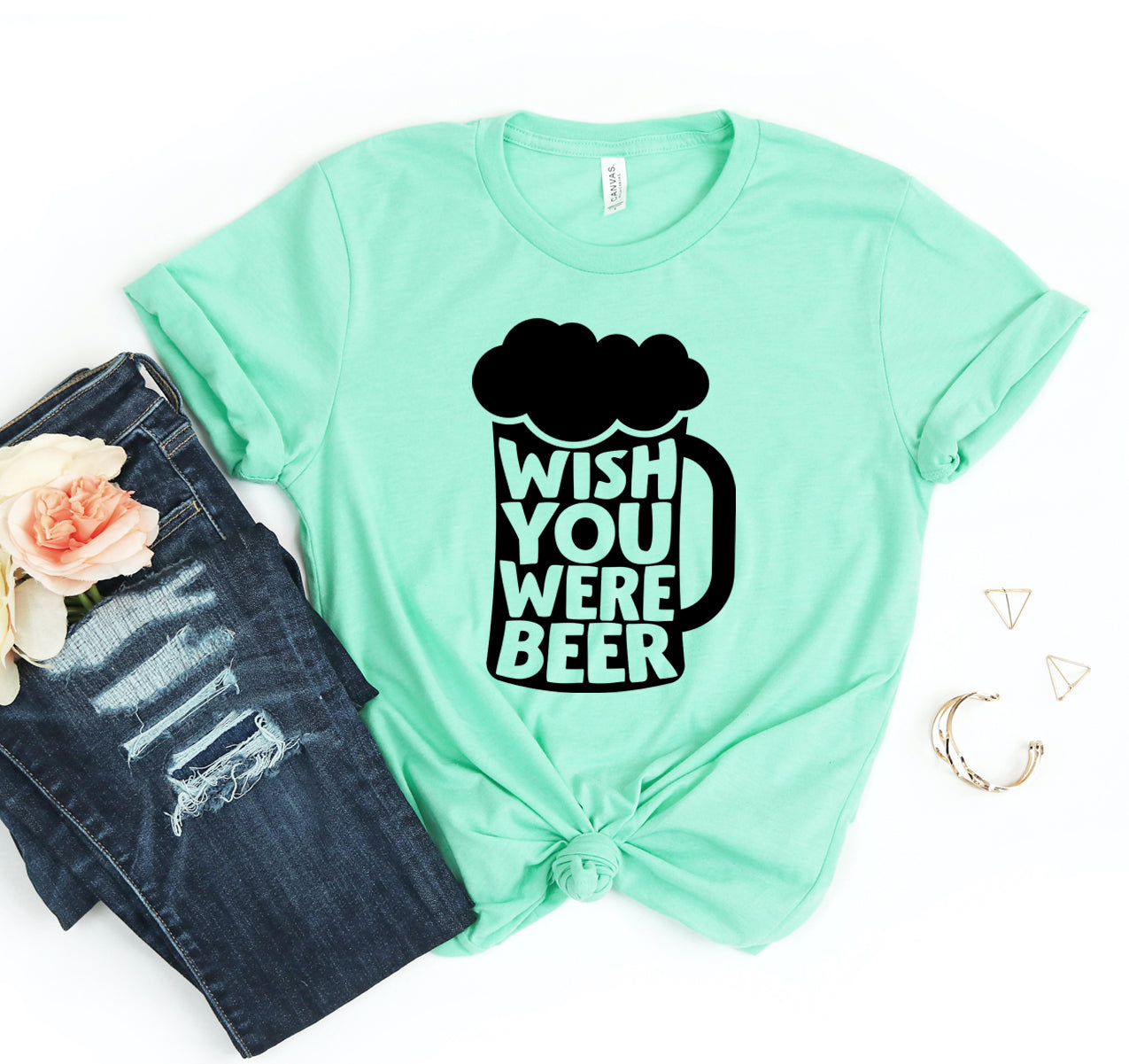 Wish You Were Beer T-shirt